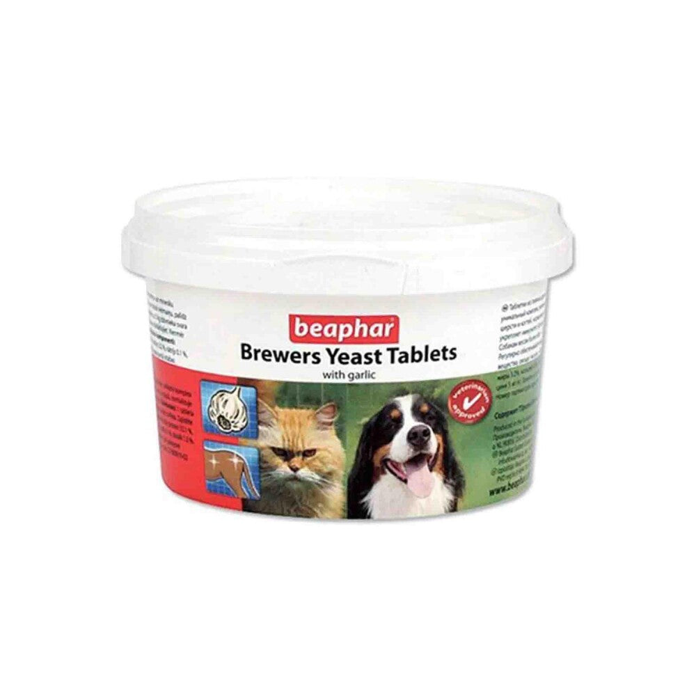 Beaphar Brewer Yeast Kedi Ve Köpekler İçin Sarımsaklı Tüy Bakım Tablet 250 Ad. | SRC: Barcode: 8711231127092